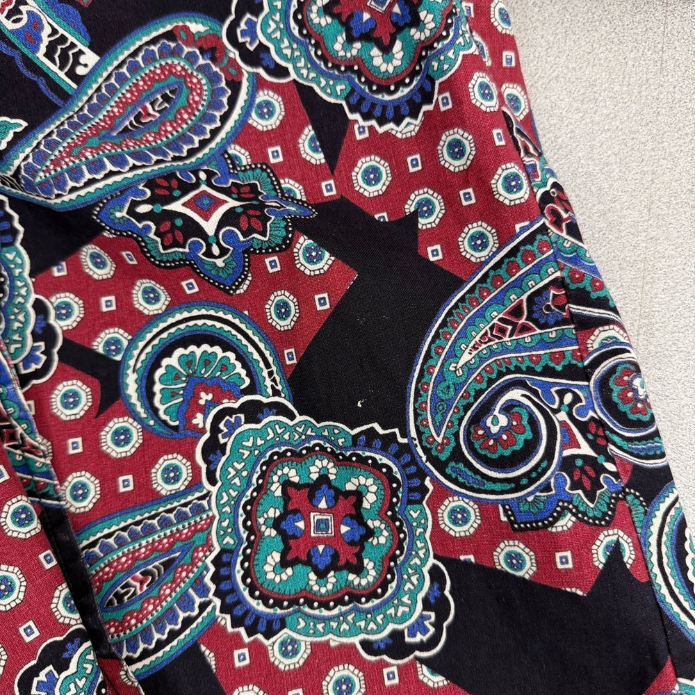 Wrangler Cowboy Cut Shirt Mens 16x35 Multicolor Paisley Western XLong Tails * - Picture 11 of 11